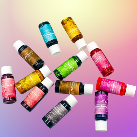 Translucent colour dyes 