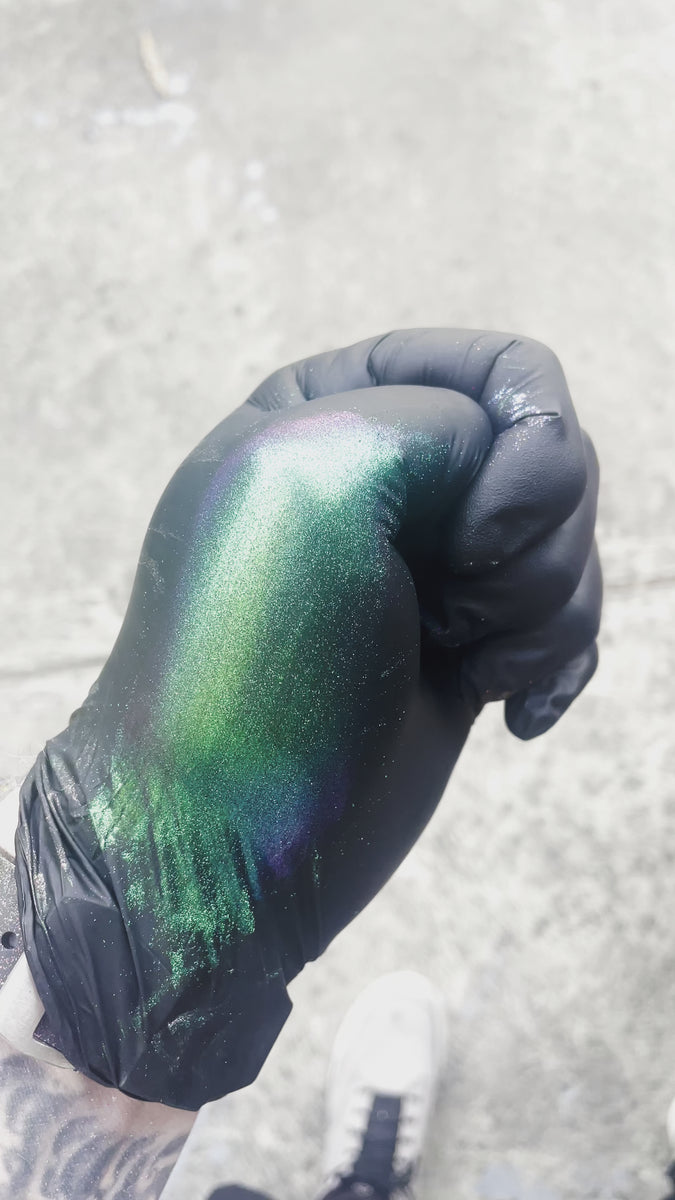 Green / turquoise / purple | Health of Mind Art