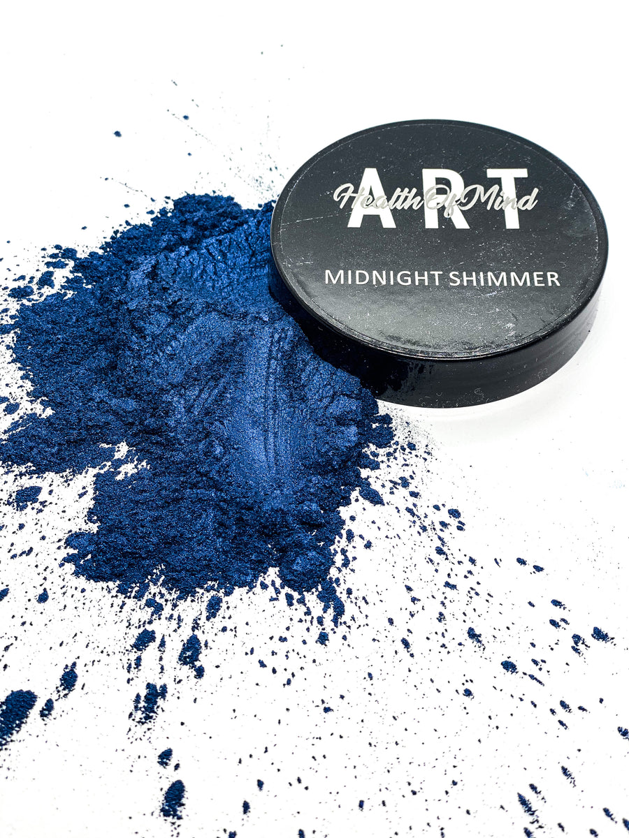 Pigment Powder - Midnight Shimmer– Health of Mind Art