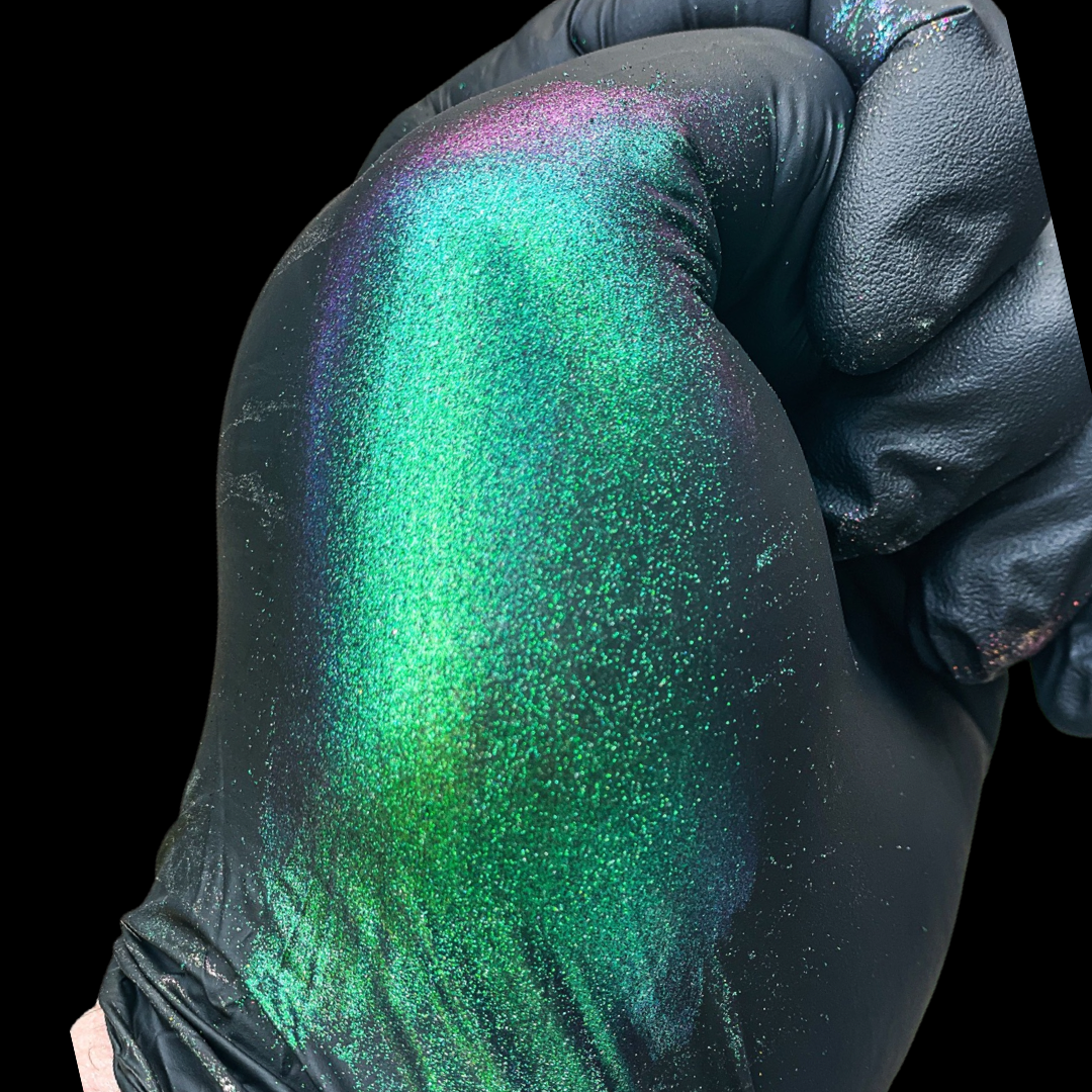 Green / turquoise / purple– Health of Mind Art