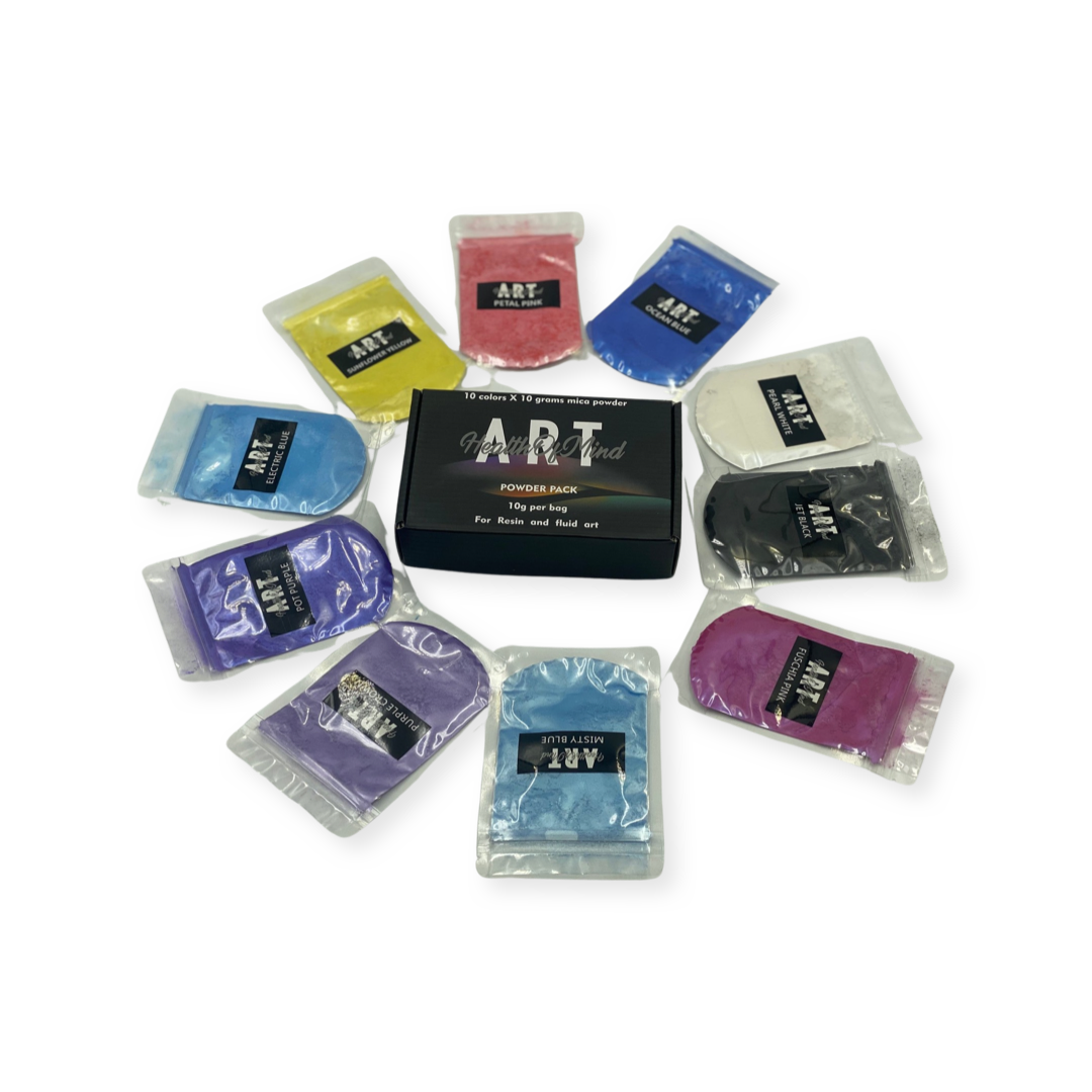 Colour pack 10x10g– Health of Mind Art
